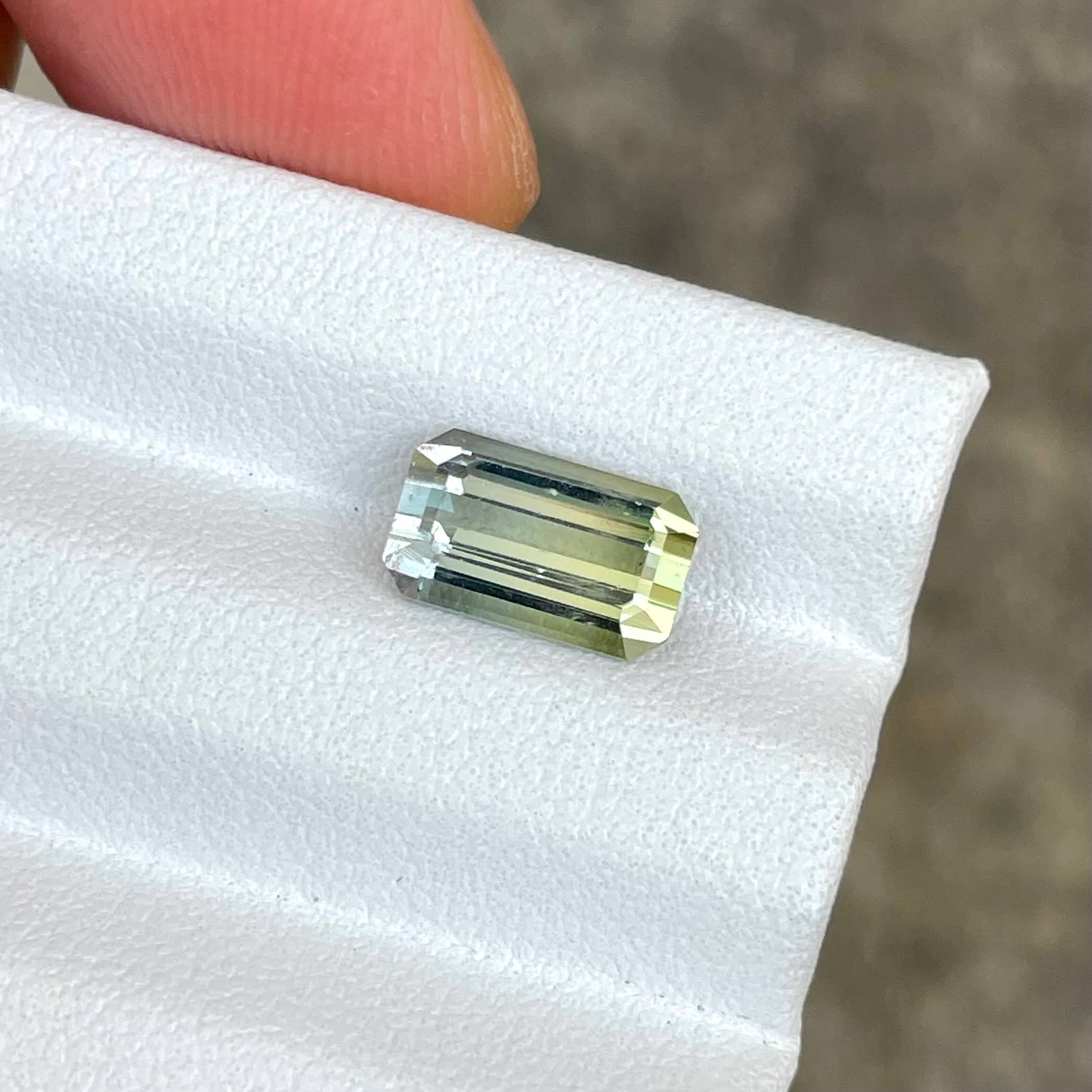 2.20 Carats Bi Color Tourmaline Stone