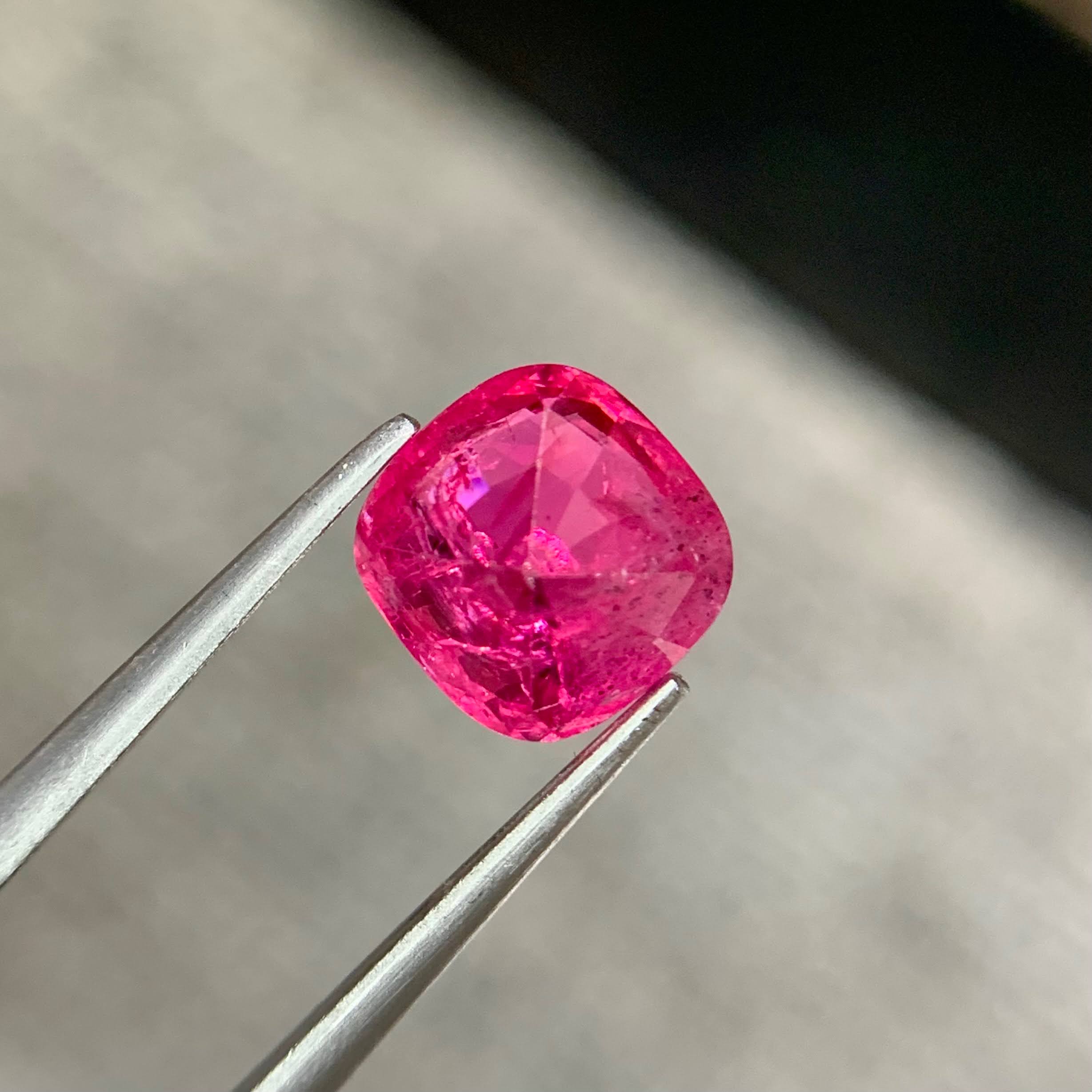 2.47 Ct Mahenge Spinel Cushion Cut