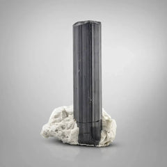 Free Standing Tourmaline on Albite
