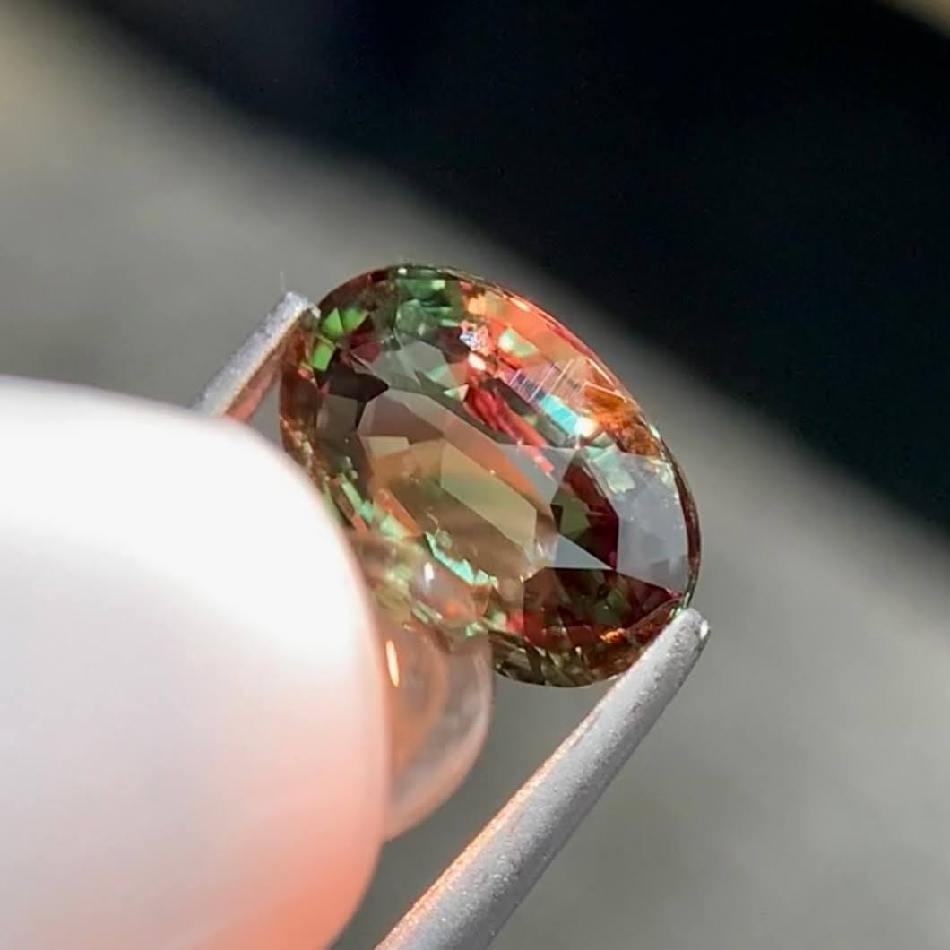 2.00ct Certified Alexandrite Oval Cut