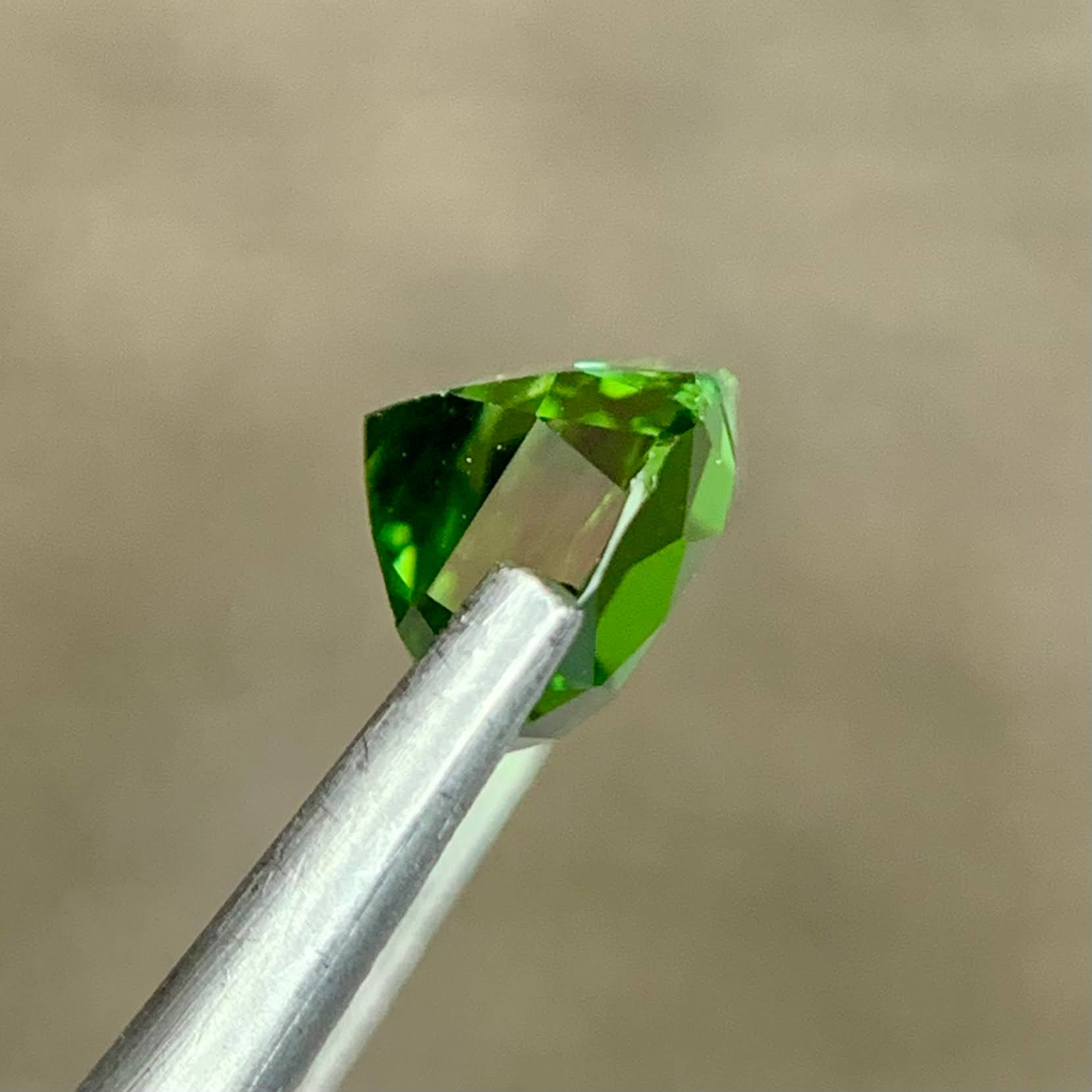1.74ct Mint Green Tourmaline Cushion