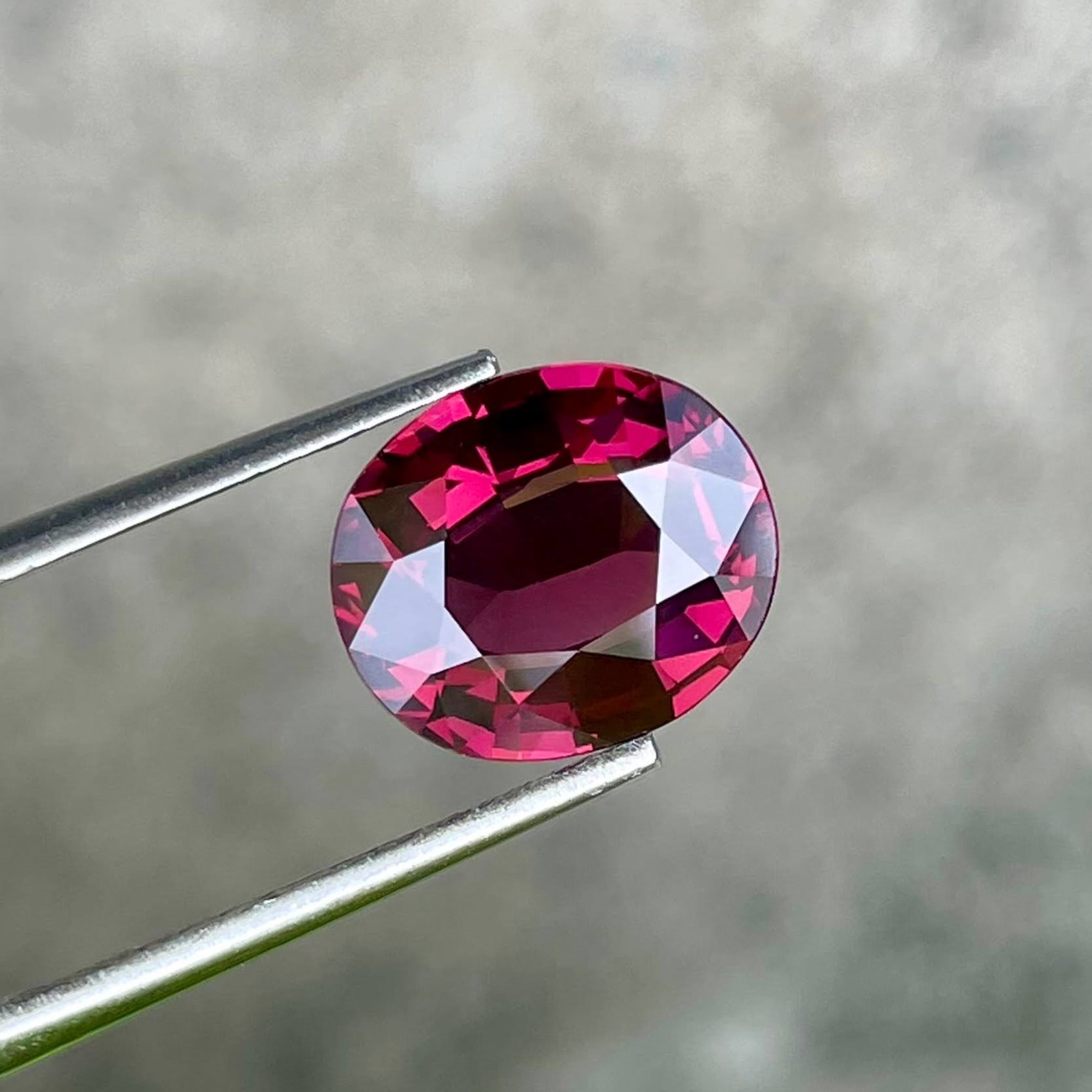 4.30 Carats Red Burmese Faceted Spinel