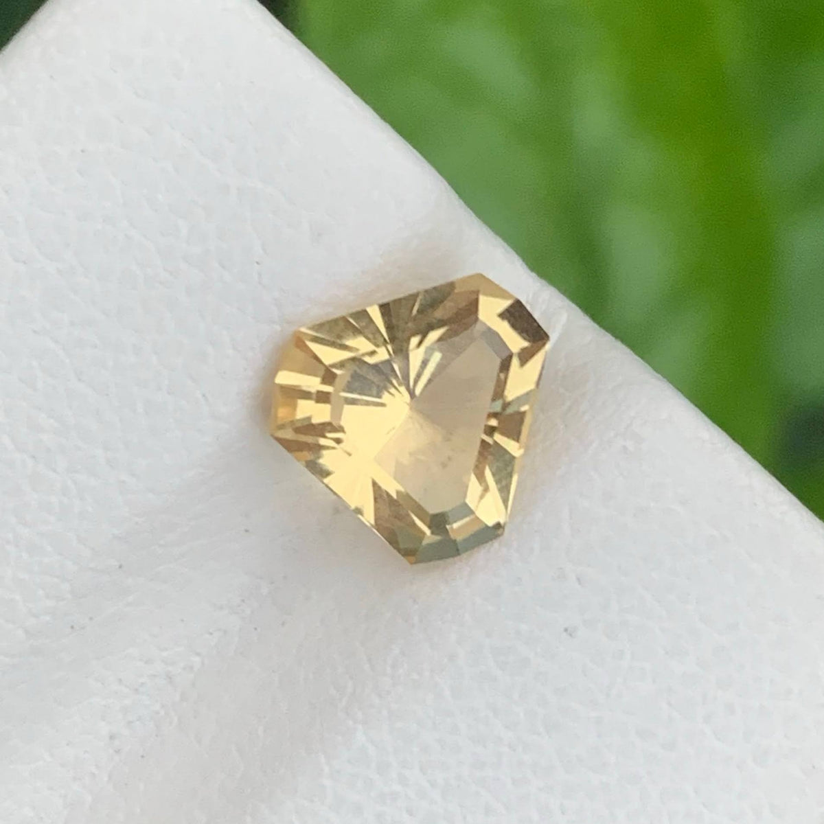 1.65 Carats Trillion Cut Citrine Stone