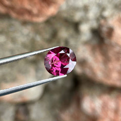 2.05 Carat Rich Pink Garnet Stone