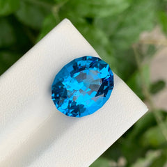  11.15 Carats Neon Blue Topaz Stone 
