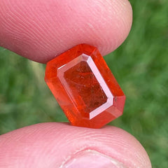 4.40 carats Rare Triplite Cut Stone