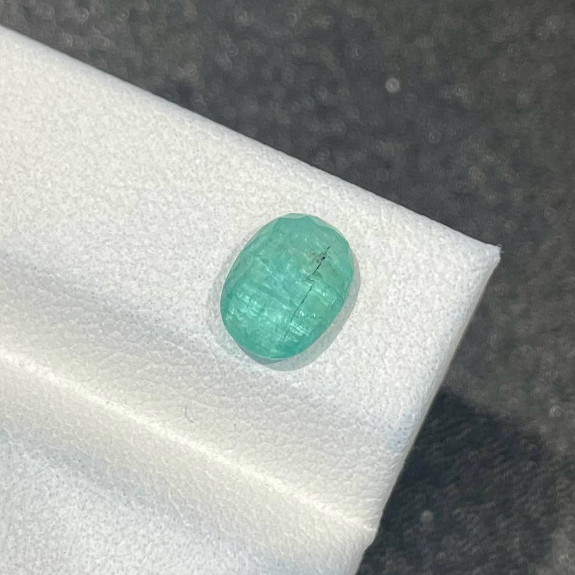  1.60 Carat Certified Paraiba Tourmaline