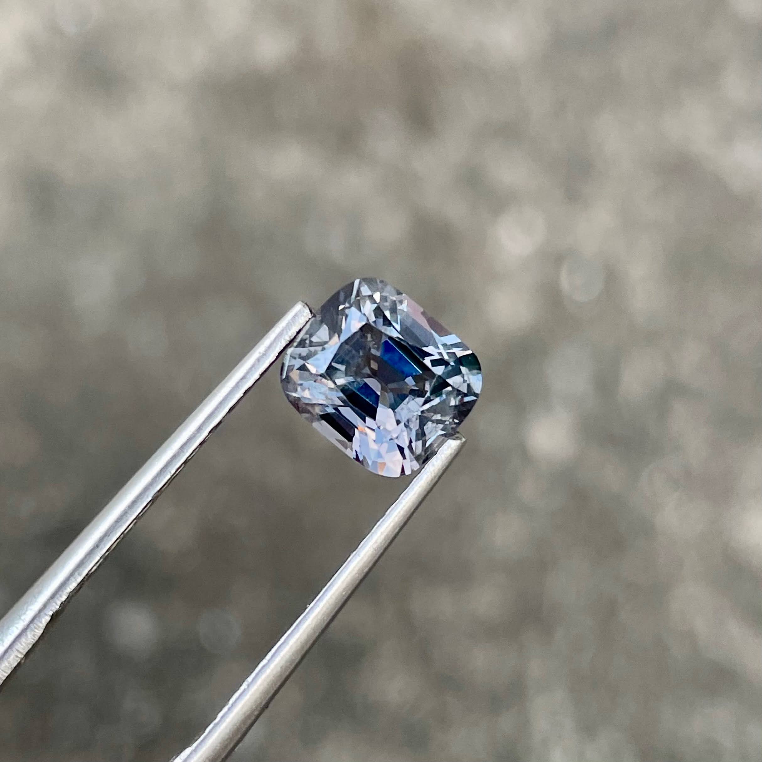 2.24 Carats Gray Burmese Spinel Stone