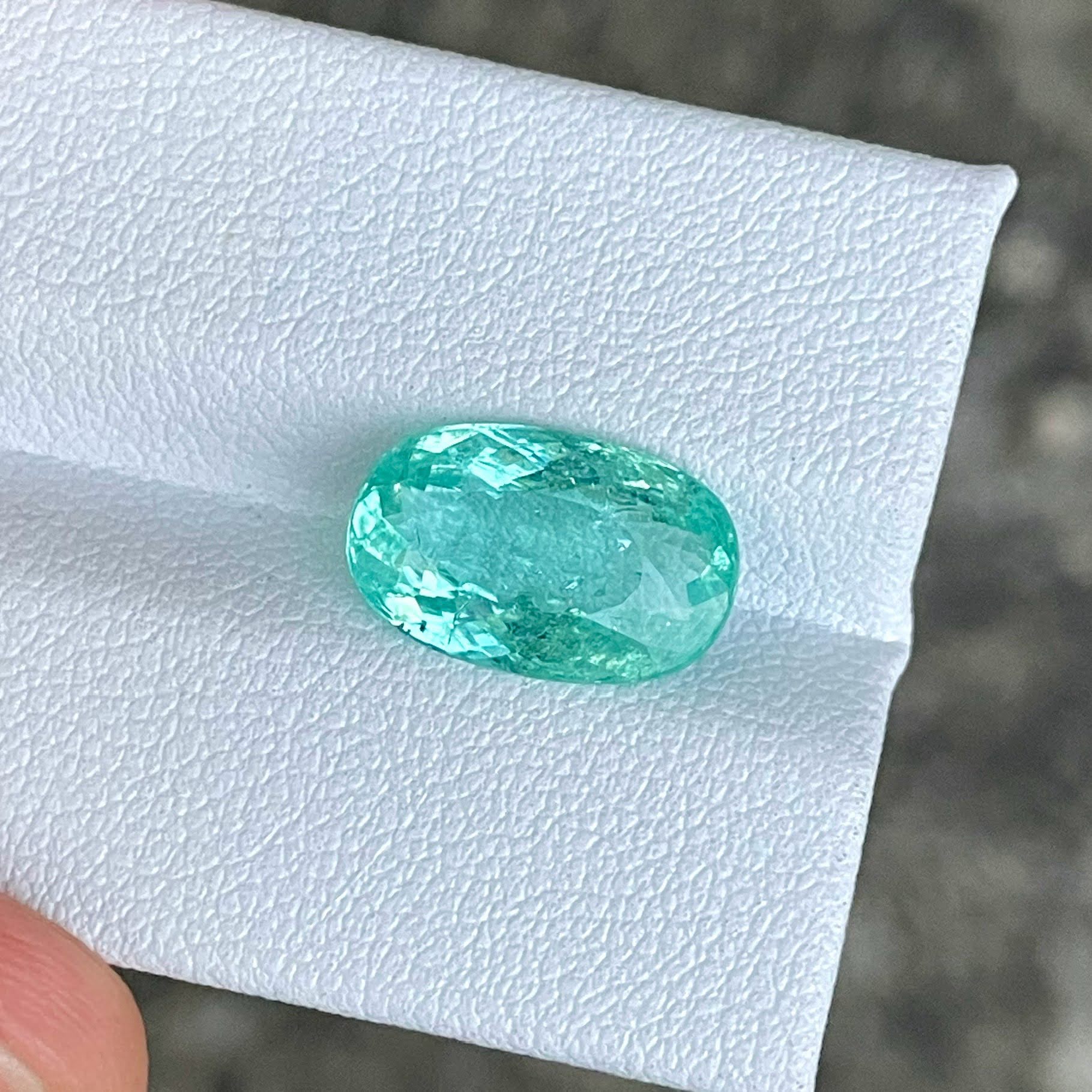 3.71 Carat Certified Paraiba Tourmaline