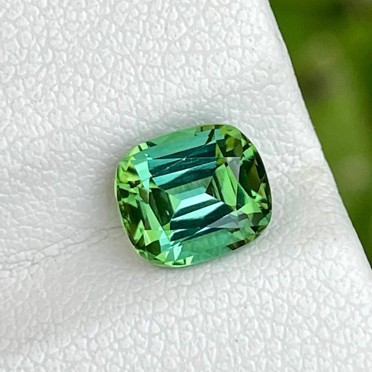 1.85 Carat Mint Green Tourmaline Stone