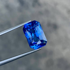 8.47 Carat Cornflower Blue Sapphire