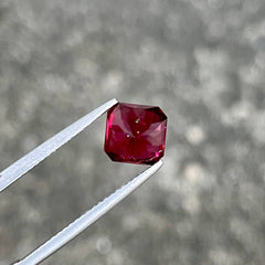 2.75 Carats Rich Red Garnet Stone