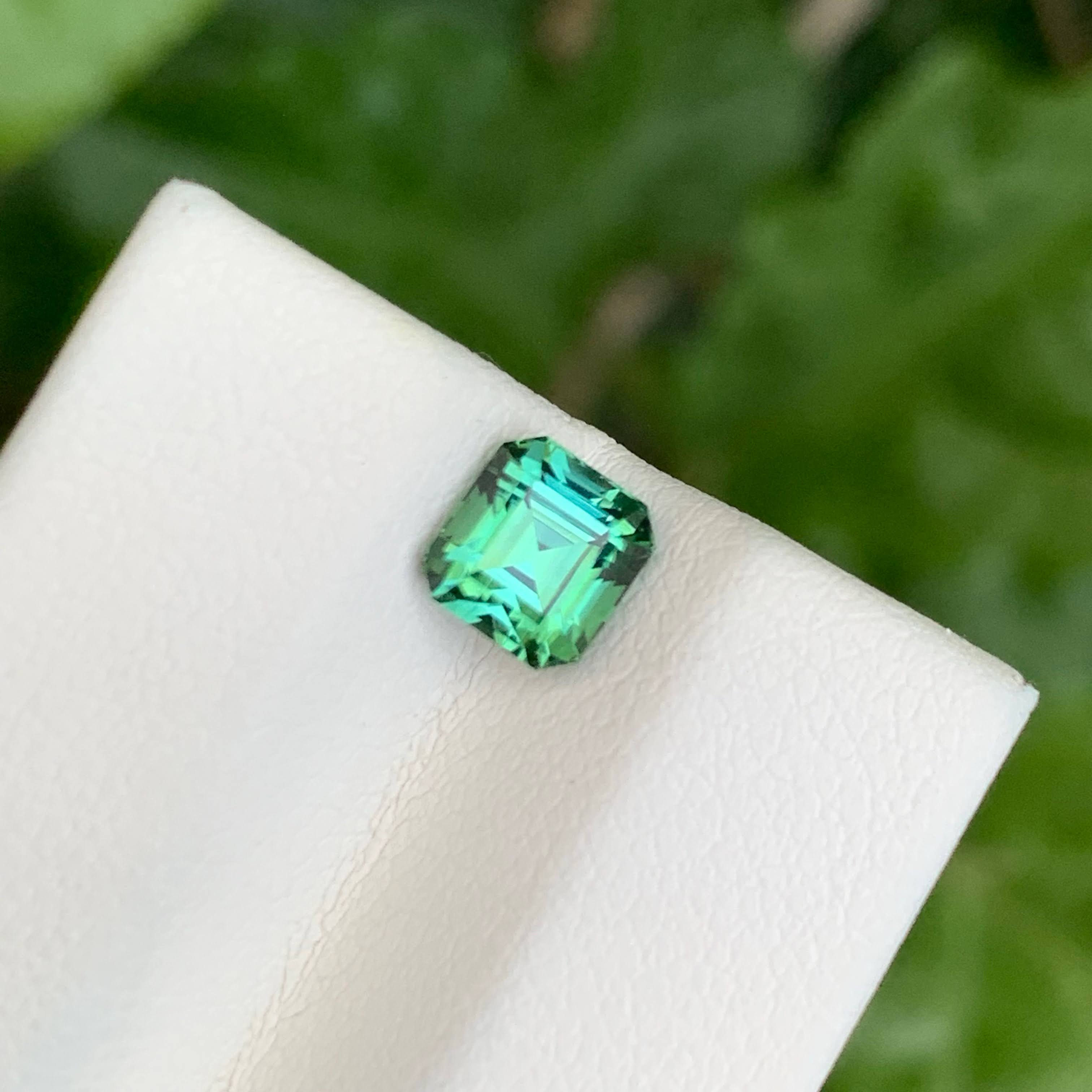 1.20 Carats Greenish Blue Tourmaline