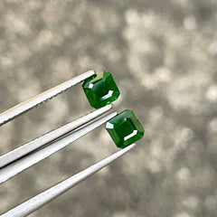 1.53 Carats Demantoid Garnet Pair 