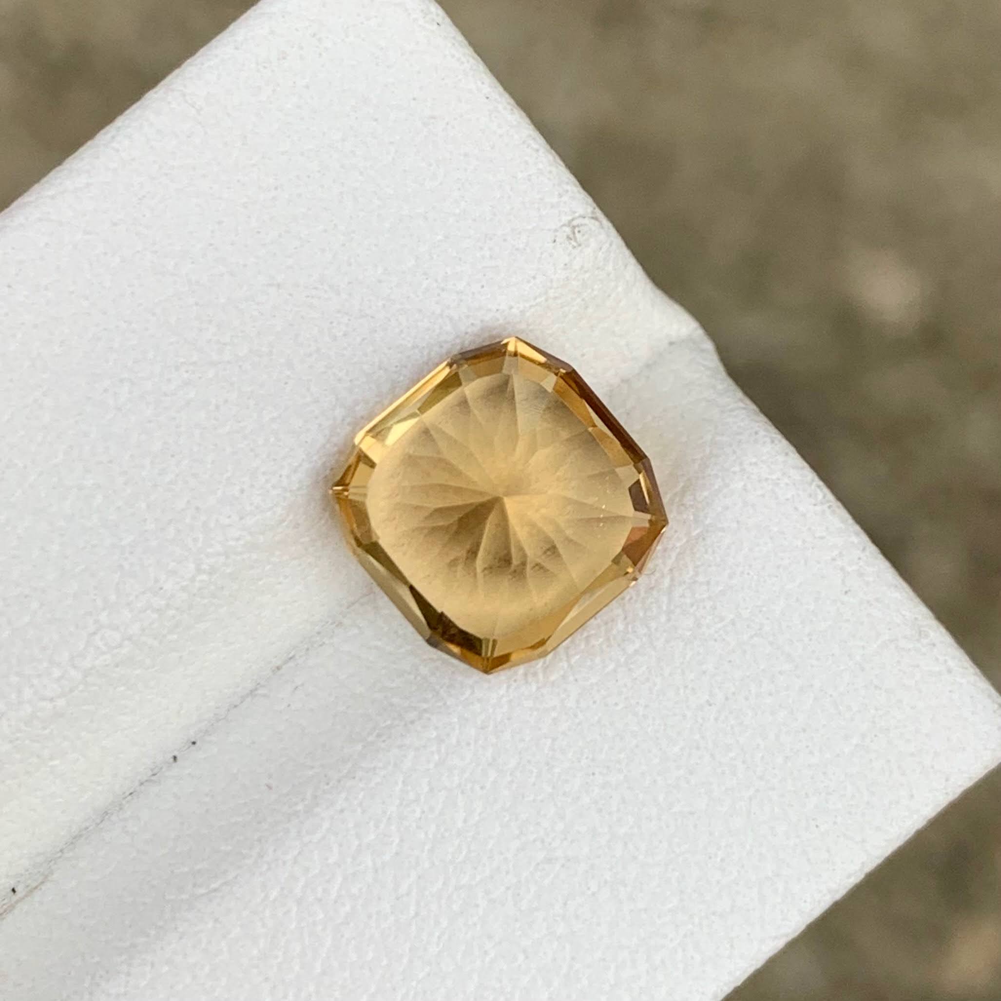 2.87Ct Fancy Cut Citrine