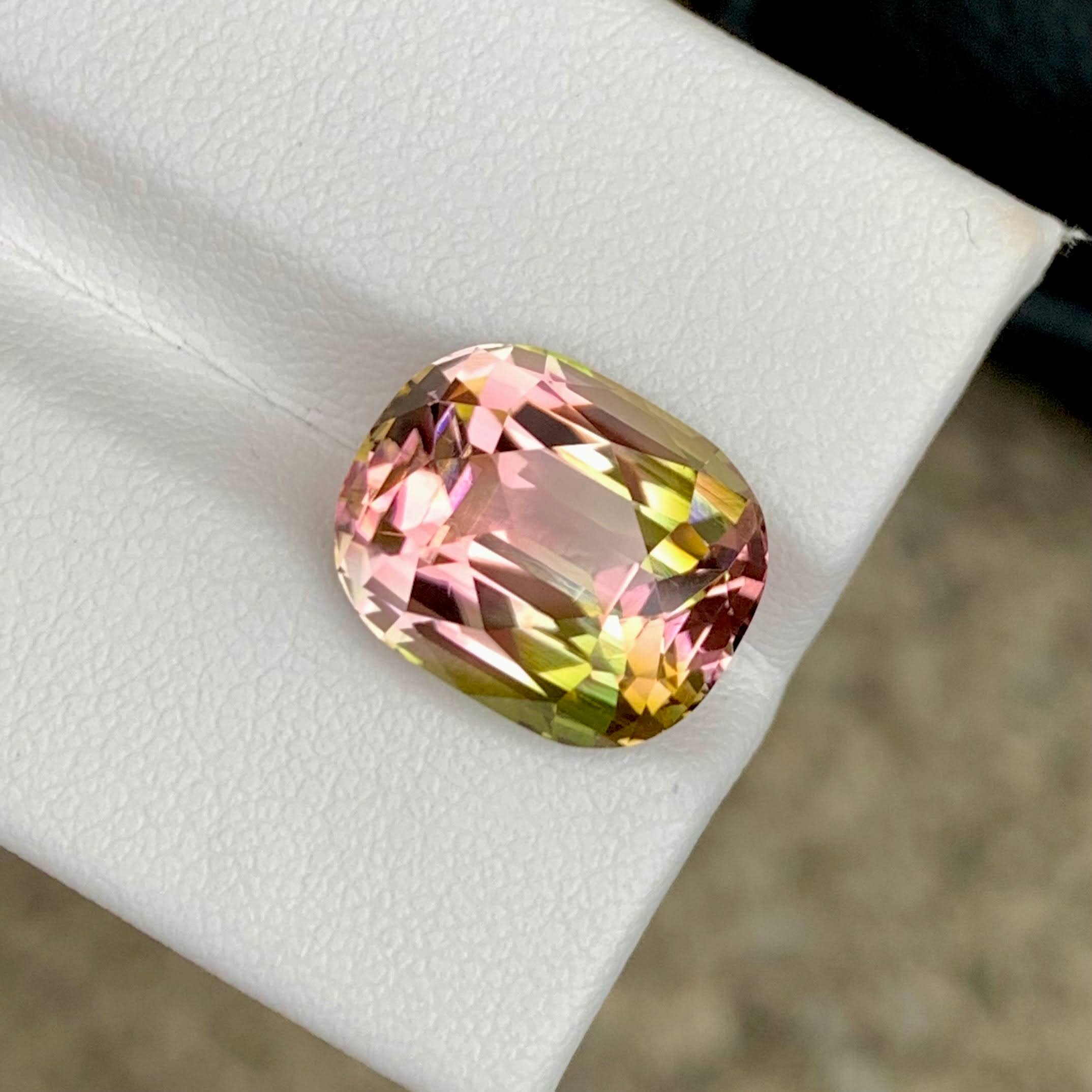 tricolor-tourmaline-8-08ct-africa-cushion-modified-cut