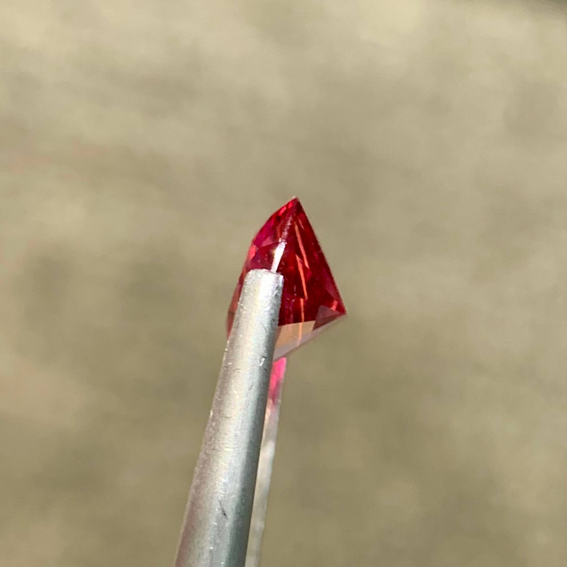 1.57Ct Hot Red Rubellite Tourmaline
