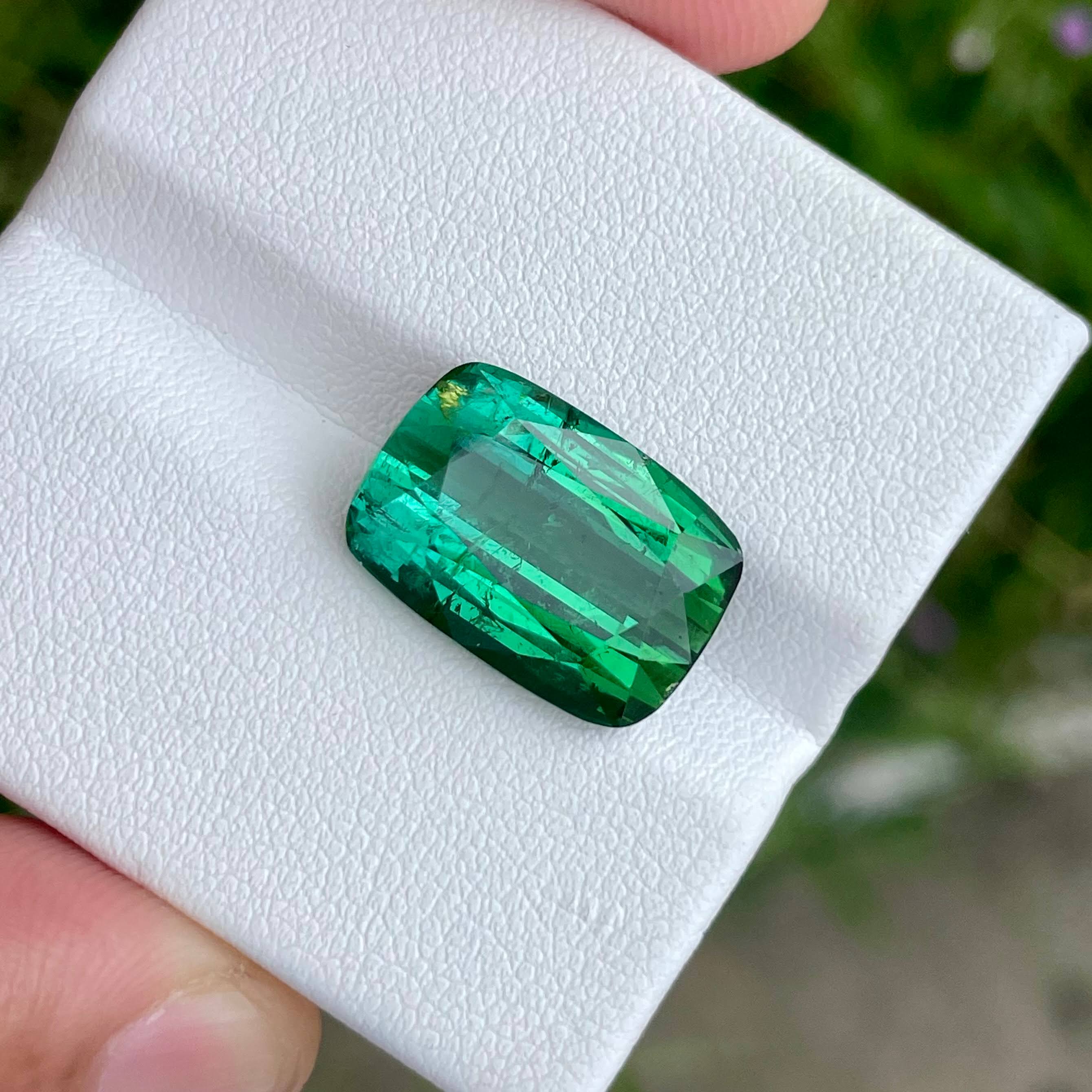 10.95 Carats Green Blue Tourmaline Gem