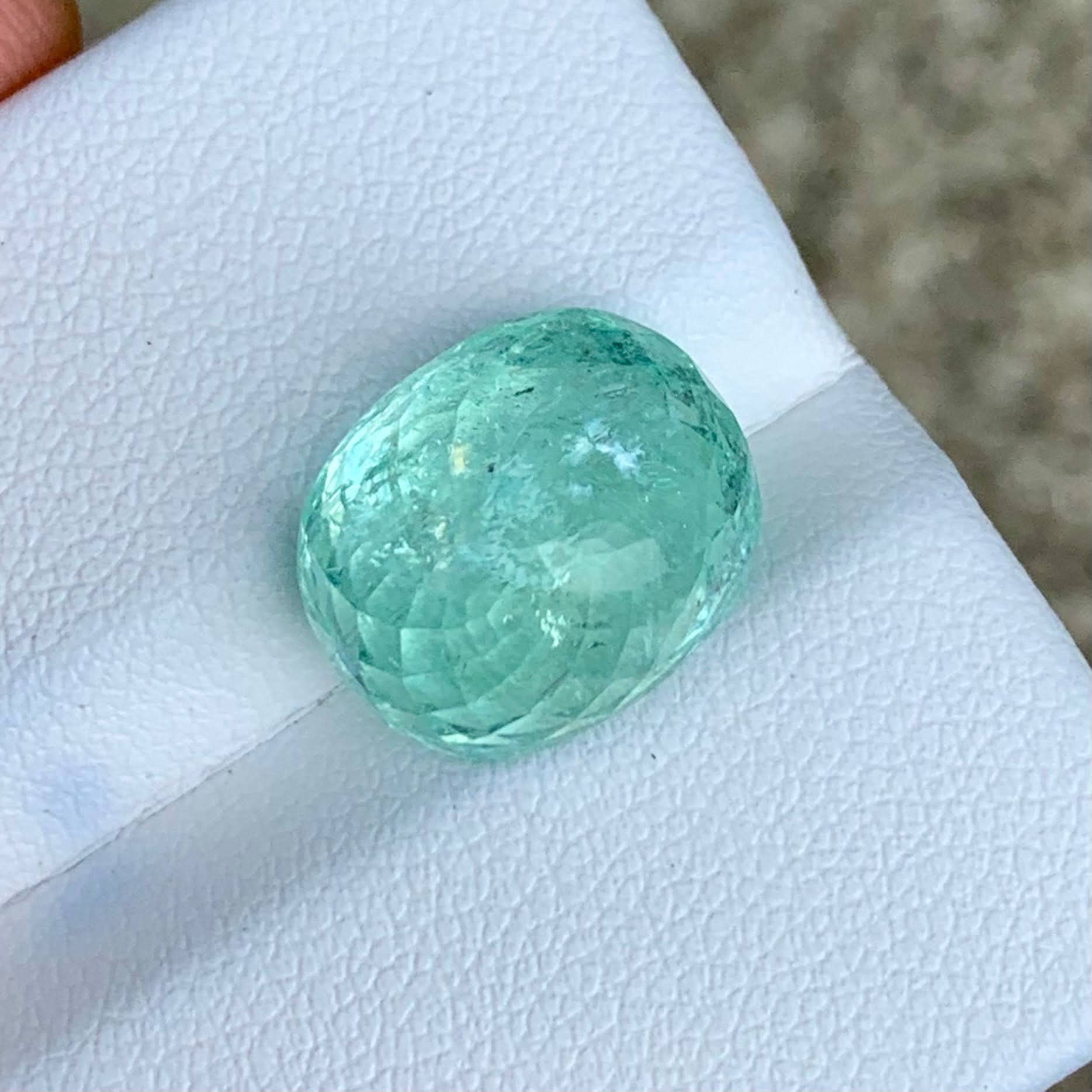10.54Ct AIGS Paraiba Tourmaline Oval Cut