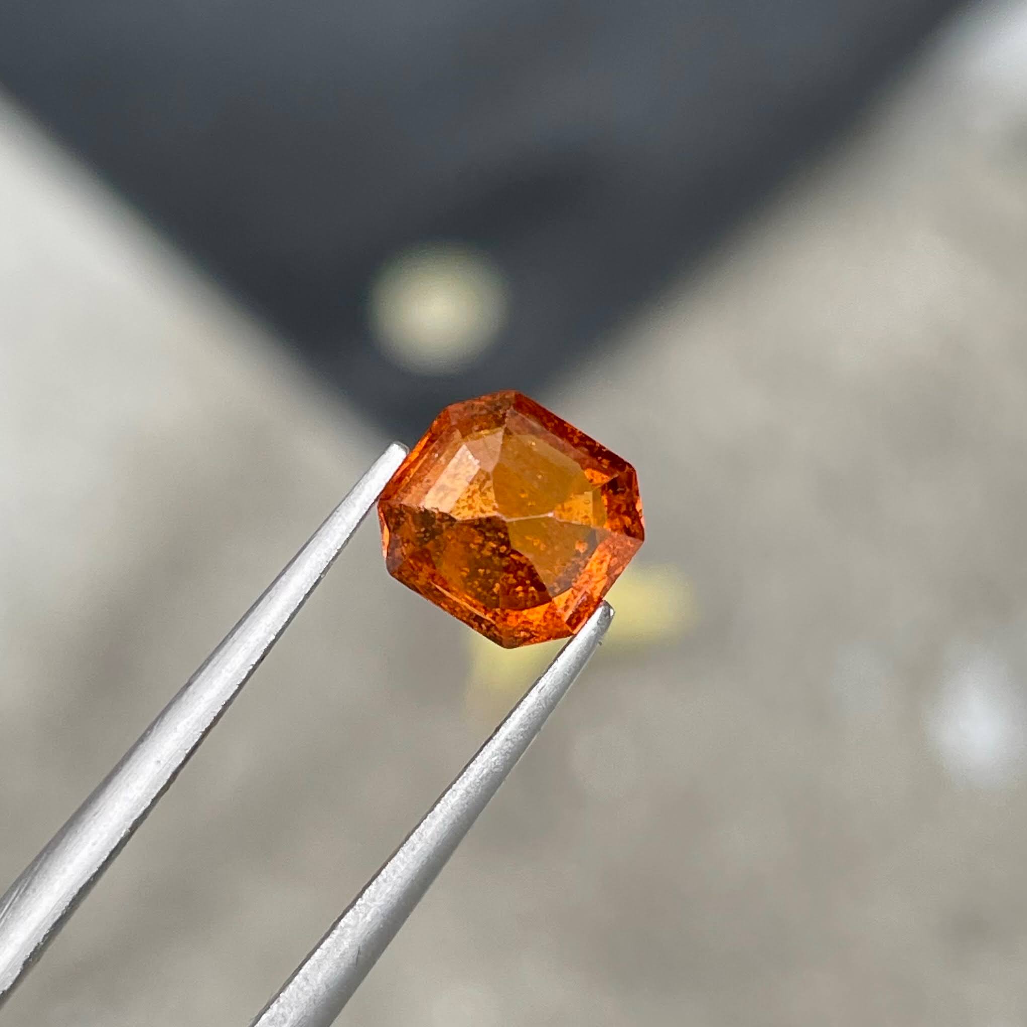 2.02 carats Orange Spessartite Garnet 