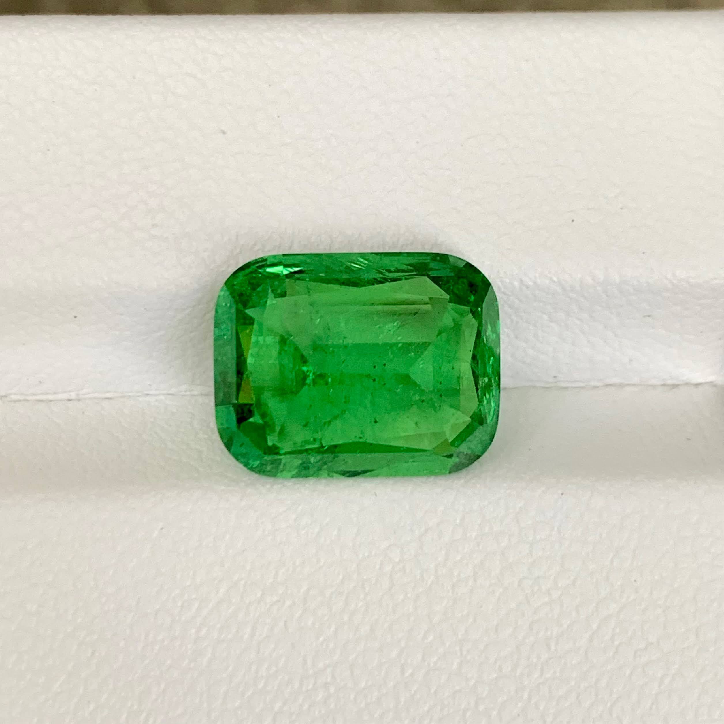 6-61-carats-verdant-green-tsavorite-garnet-cushion-modified-cut-tanzania