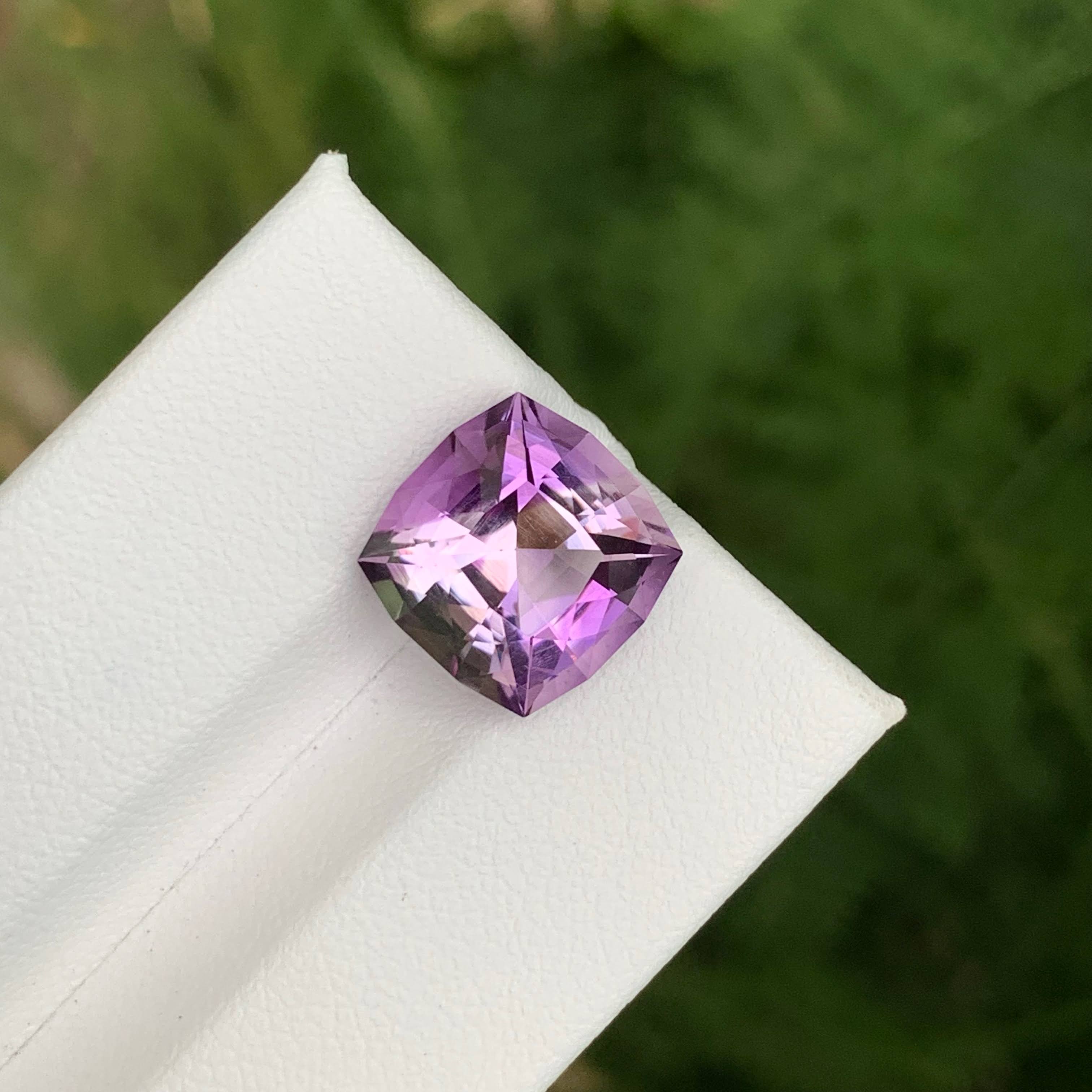 5.55 carats Rose de France Amethyst
