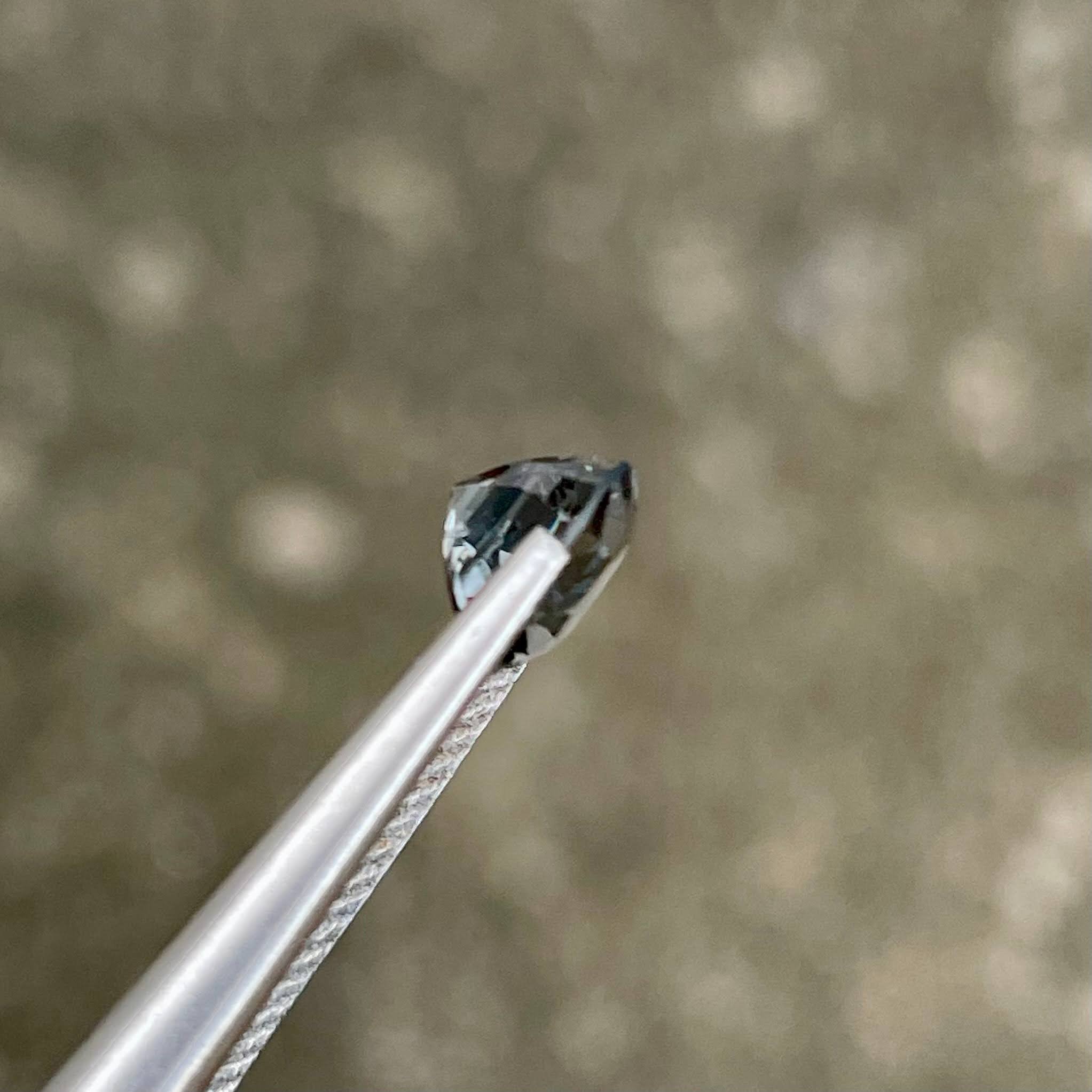 1.41 Carats Gray Burmese Spinel