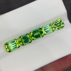 4.98ct Greenish Blue Afghan Tourmaline Lot