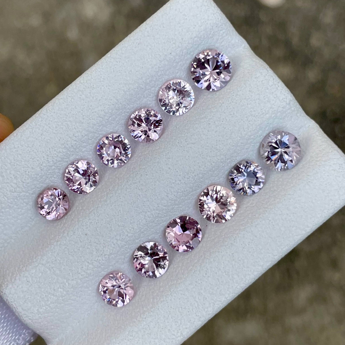 4.46 Carats 13 Piece Pink Spinel Lot