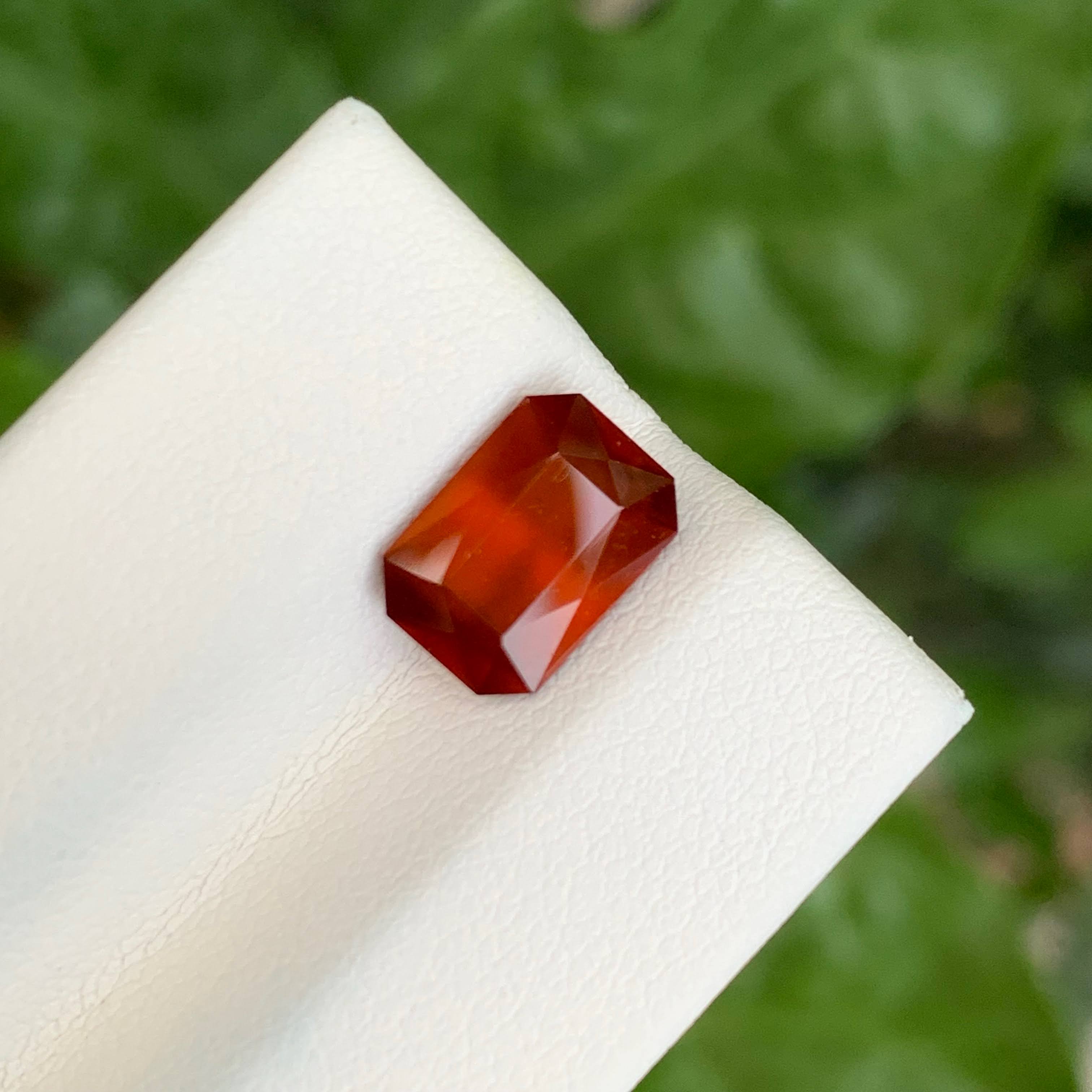 3.10 Carats Hessonite Garnet Stone