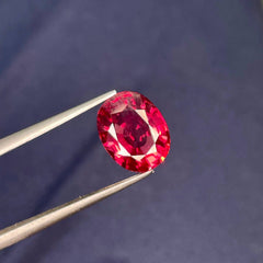 4.80 Carats Red Burmese Oval Spinel