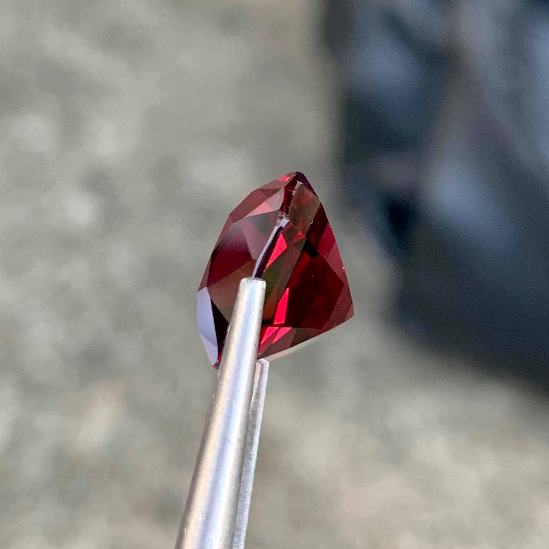 12.75Ct Bright Red Garnet