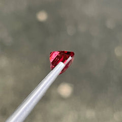 2.00 Carats Soft Red Garnet Stone
