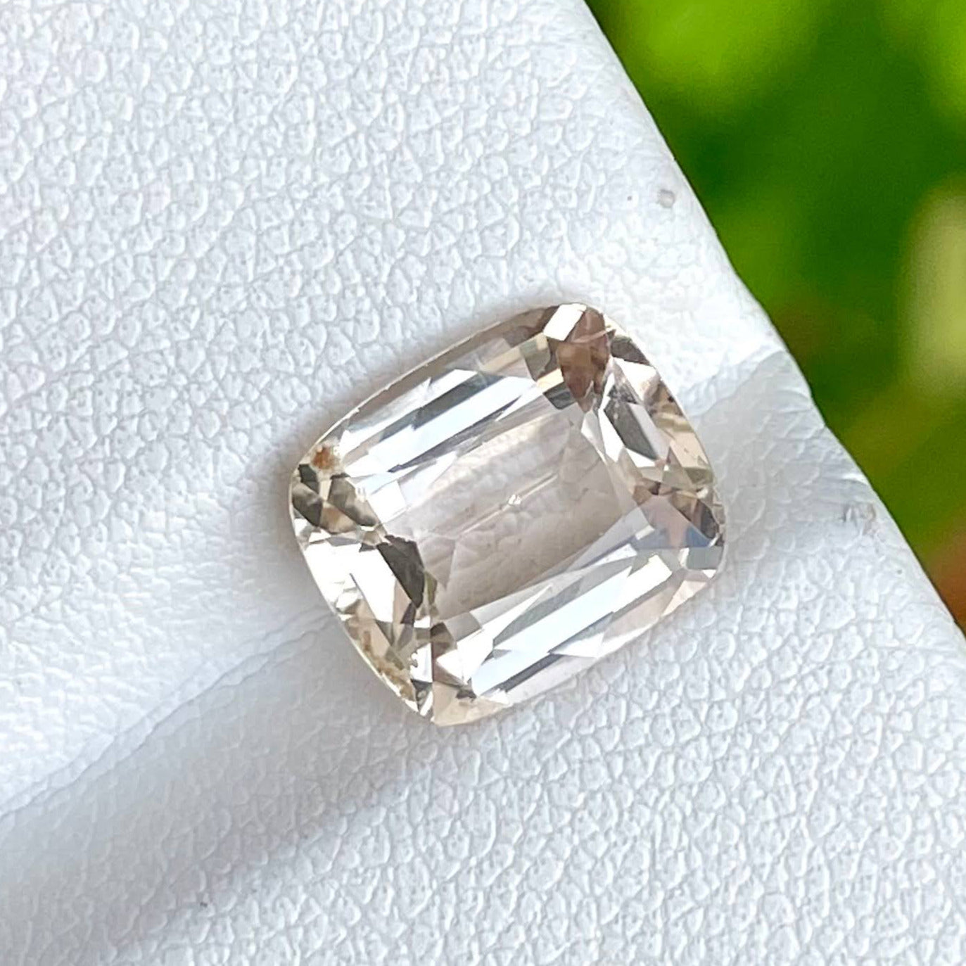 3.75 Carats Topaz Stone Cushion Cut