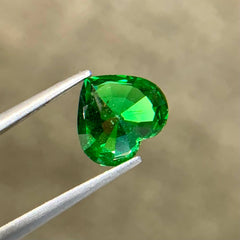 2.12Ct Green Tsavorite Heart