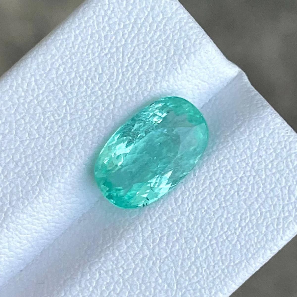 3.71 Carat Certified Paraiba Tourmaline