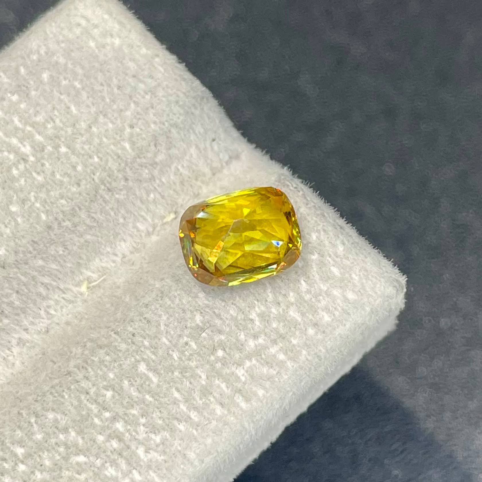 1.92 Carats Certified Sphene Gemstone
