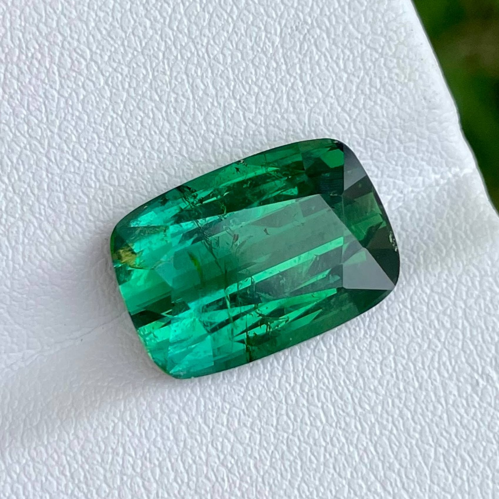 10.95 Carats Green Blue Tourmaline Gem