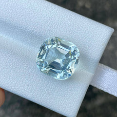 9.62ct Light Blue Aquamarine Fancy Cut
