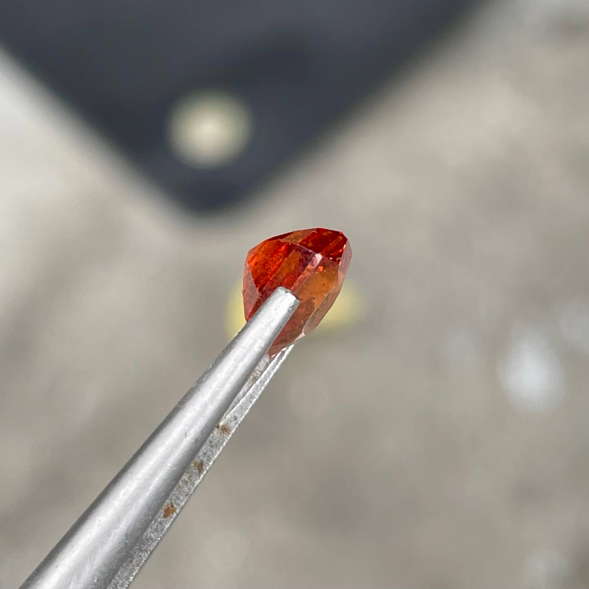 2.02 carats Orange Spessartite Garnet 