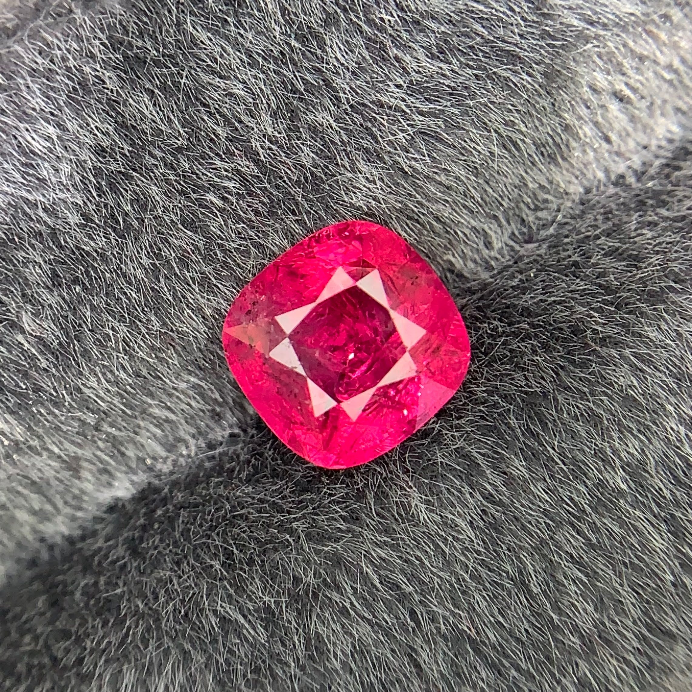2.47 Ct Mahenge Spinel Cushion Cut
