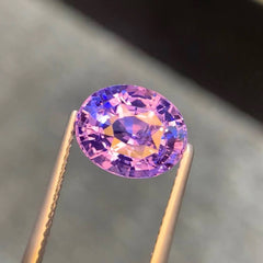 GIA Certified 5.16Ct Violet Blue Sapphire