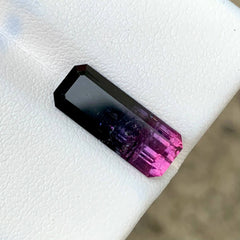 4.85ct Rare Bi-Color Tourmaline Emerald