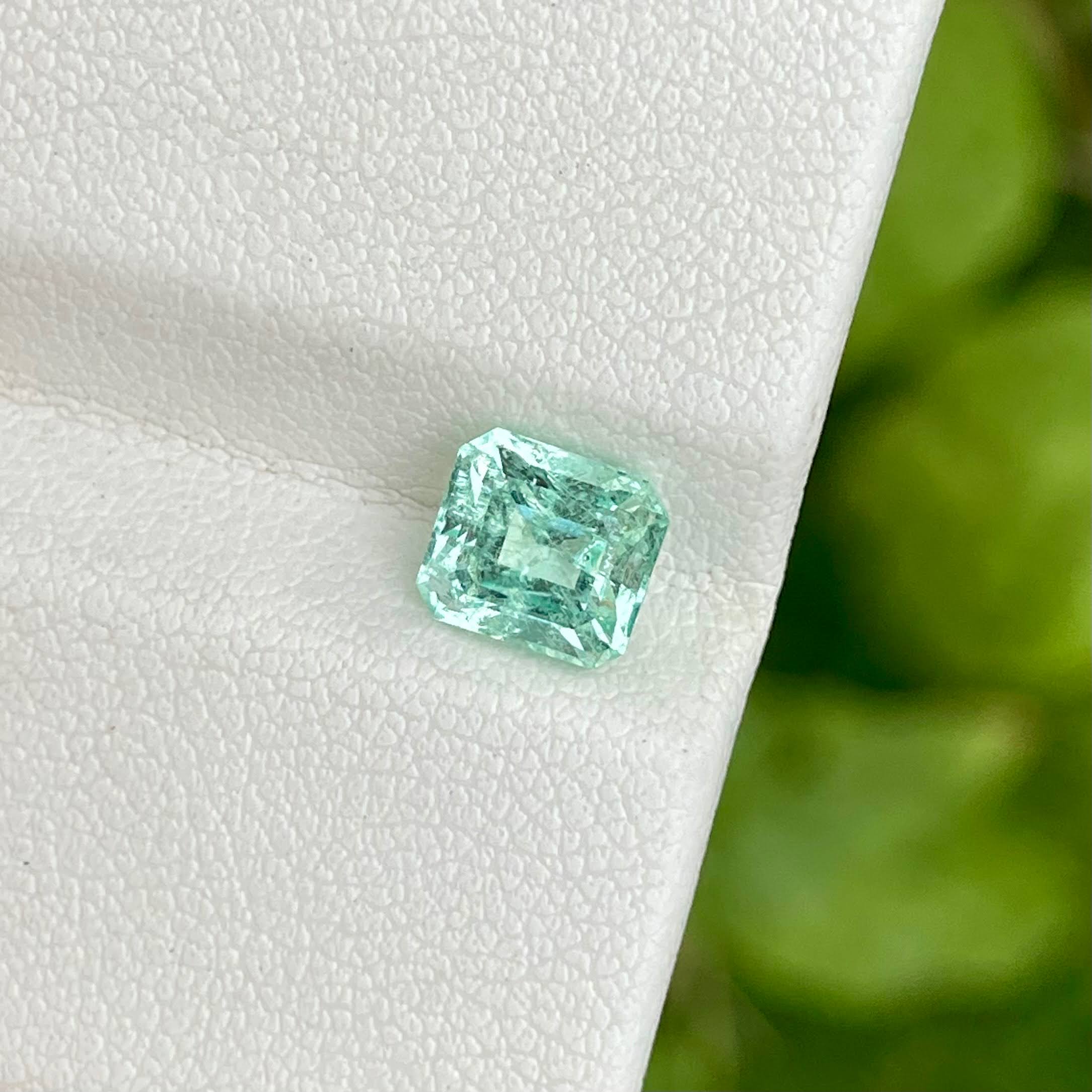 1.45 Carats Emerald Emerald Cut Stone