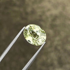 4.99 Carats Certified Yellow Sapphire