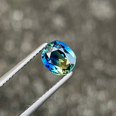 1.36 Carats Bi Color Parti Sapphire