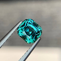 1.20ct Lagoon Tourmaline Cushion