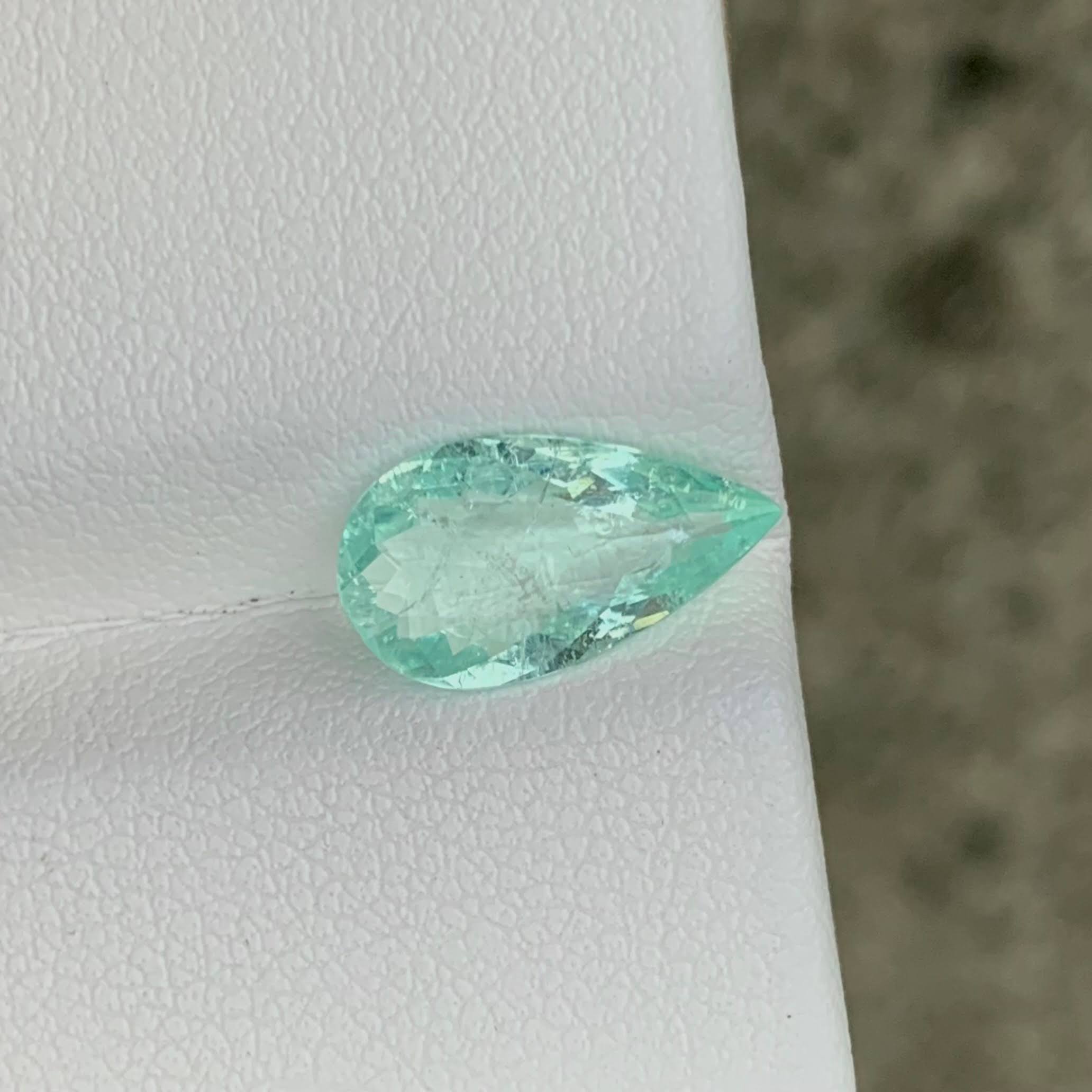 Neon Blue Green 2.17Ct Certified Paraiba