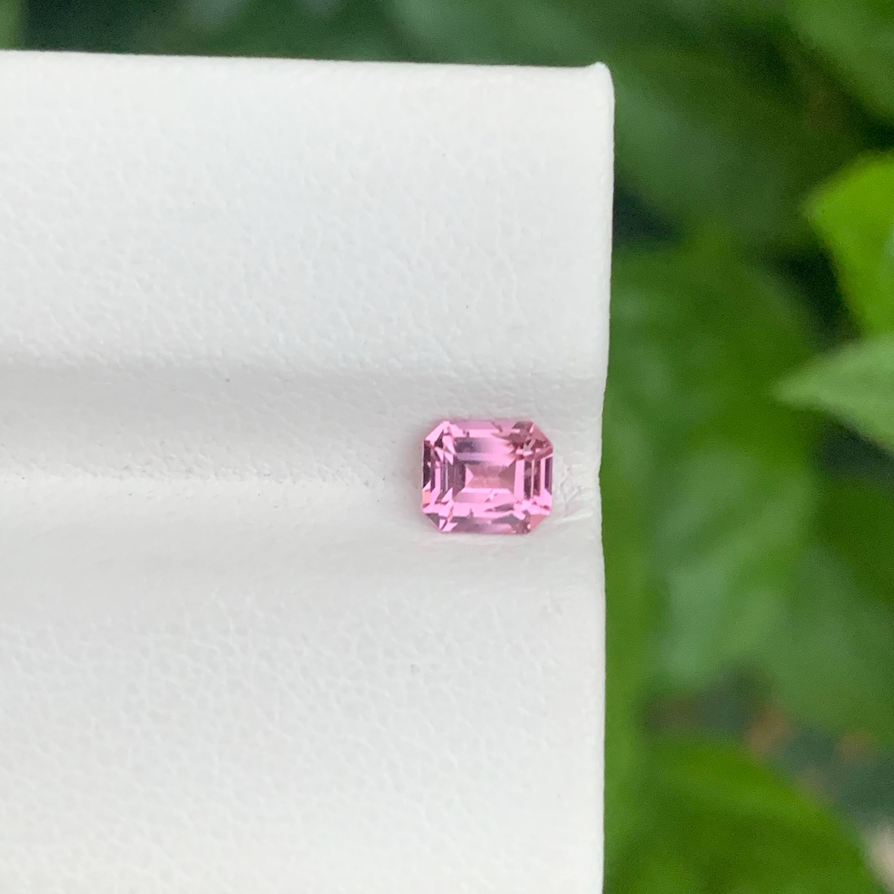 0.75 Carats Pink Spinel Stone Emerald