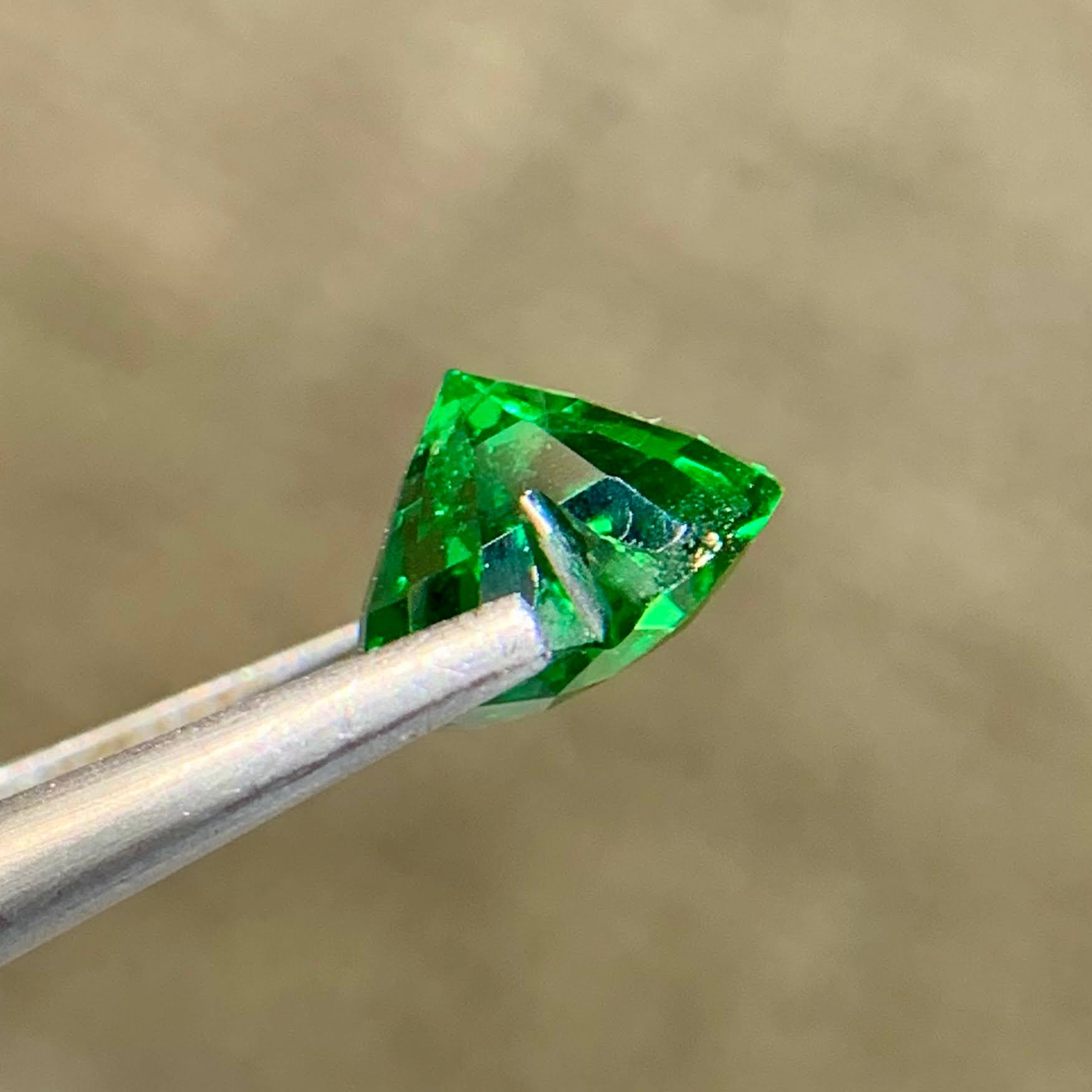 2.12Ct Green Tsavorite Heart